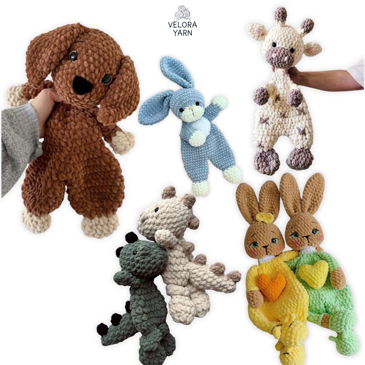 5 Amigurumi Projects Perfect for Beginners (Using Bulky Chenille Yarn)